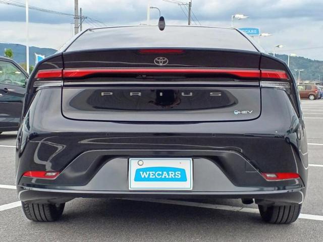 プリウス Ｚ　パノラマルーフ／保証書／純正　１２．３インチ　メモリーナビ／トヨタセーフティセンス／シートヒーター／全方位モニター／車線逸脱防止支援システム／シート　合皮／パーキングアシスト　バックガイド　サンルーフ（41枚目）