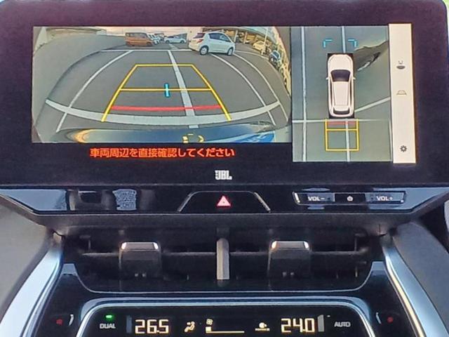 ハリアー Ｚ　サンルーフ／純正エアロ／ＪＢＬ／保証書／ディスプレイオーディオ＋ナビ１２．３インチ／デジタルインナーミラー／衝突安全装置／パノラミックビューモニター／車線逸脱防止支援システム　衝突被害軽減システム（11枚目）