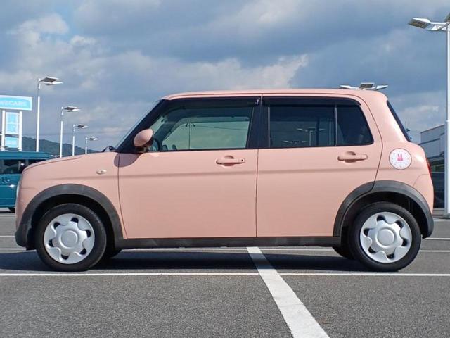 アルトラパン S 新品タイヤ/社外 SDナビ/レーダーブレーキサポート(スズキ)/シートヒーター 運転席/全方位モニター/ヘッドランプ HID/USBジャック/Bluetooth接続/ETC/EBD付ABS DVD再生(2枚目)