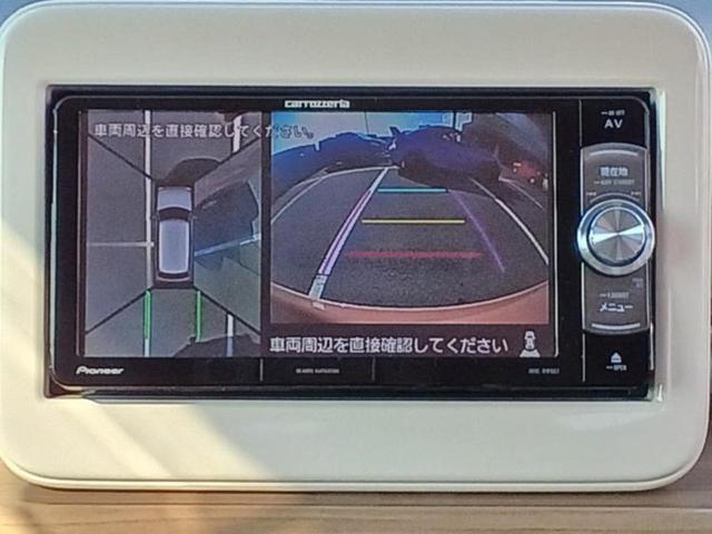アルトラパン S 新品タイヤ/社外 SDナビ/レーダーブレーキサポート(スズキ)/シートヒーター 運転席/全方位モニター/ヘッドランプ HID/USBジャック/Bluetooth接続/ETC/EBD付ABS DVD再生(11枚目)