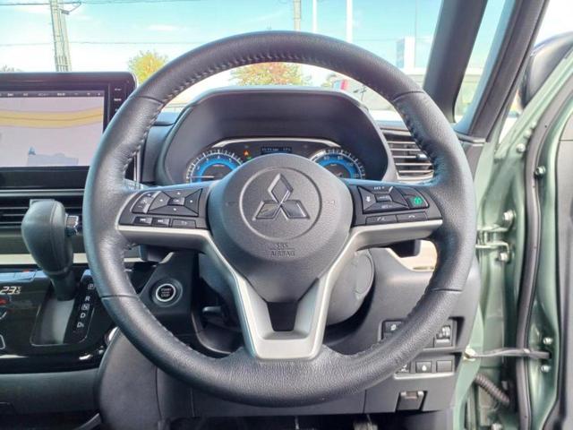 デリカミニ Tプレミアム 新品タイヤ/保証書/純正 9インチ メモリーナビ/デジタルルームミラー/イーアシスト(ミツビシ)/両側電動スライドドア/シートヒーター 前席/マルチアラウンドモニター/車線逸脱防止支援システム ターボ(32枚目)