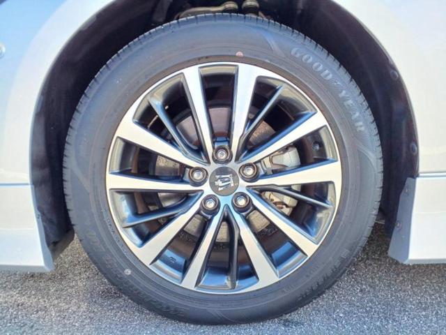 クラウンハイブリッド S Cパッケージ 純正エアロ/保証書/純正 8インチ SDナビ/衝突安全装置/シートヒーター/車線逸脱防止支援システム/シート フルレザー/ヘッドランプ LED/ETC/EBD付ABS/横滑り防止装置 革シート 記録簿(48枚目)