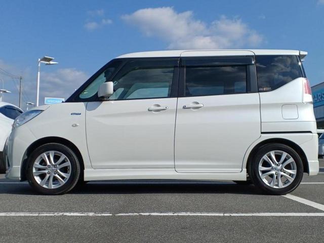 ソリオ ハイブリッドＭＸ　新品タイヤ／社外　ＳＤナビ／セーフティサポート（スズキ）／電動スライドドア／シートヒーター　運転席／車線逸脱防止支援システム／ＥＢＤ付ＡＢＳ／横滑り防止装置／アイドリングストップ／ワンセグＴＶ　記録簿（2枚目）