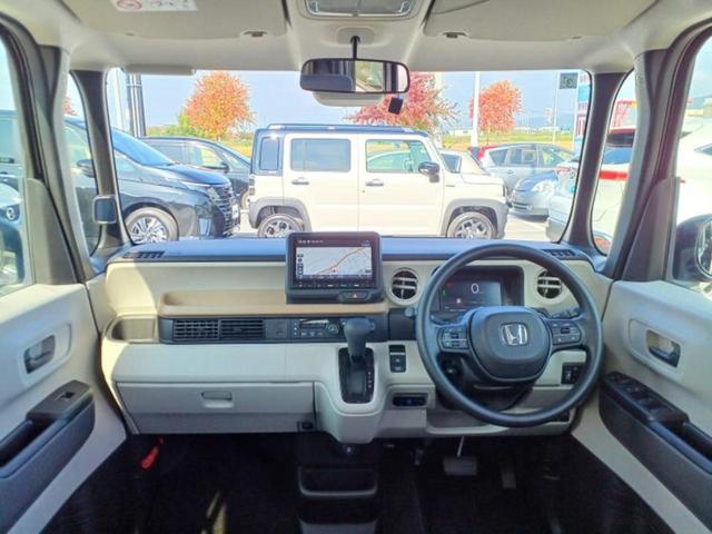 N-BOX ヒョウジュン 保証書/純正 8インチ メモリーナビ/ホンダセンシング/電動スライドドア/車線逸脱防止支援システム/ヘッドランプ LED/Bluetooth接続/HDMI接続/ETC/横滑り防止装置 バックカメラ(4枚目)