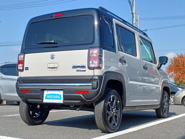 ハスラー タフワイルド 保証書/純正 9インチ メモリーナビ/セーフティサポート(スズキ)/シートヒーター 前席/全方位モニター/車線逸脱防止支援システム/登録済未使用車/ヘッドランプ LED/Bluetooth接続(3枚目)