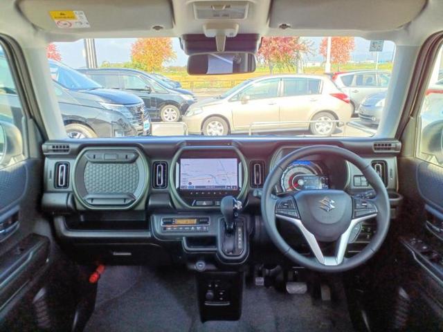 ハスラー タフワイルド 保証書/純正 9インチ メモリーナビ/セーフティサポート(スズキ)/シートヒーター 前席/全方位モニター/車線逸脱防止支援システム/登録済未使用車/ヘッドランプ LED/Bluetooth接続(4枚目)