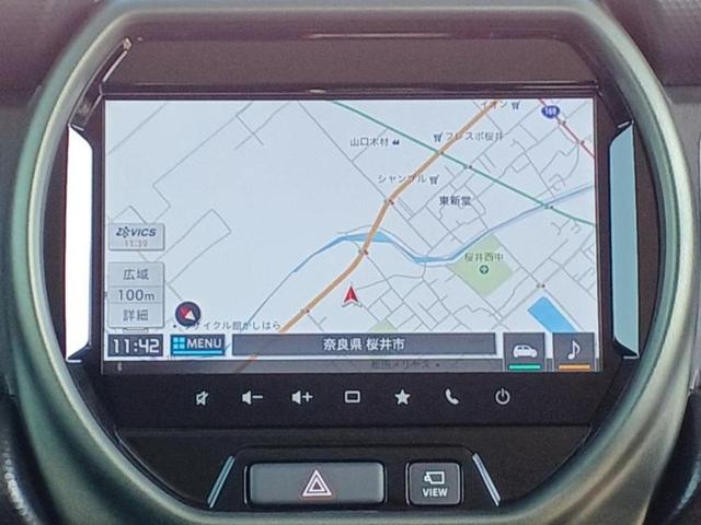 ハスラー タフワイルド 保証書/純正 9インチ メモリーナビ/セーフティサポート(スズキ)/シートヒーター 前席/全方位モニター/車線逸脱防止支援システム/登録済未使用車/ヘッドランプ LED/Bluetooth接続(9枚目)