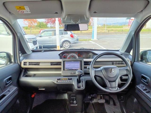 ワゴンR FX 保証書/社外 SDナビ/衝突安全装置/シートヒーター 運転席/車線逸脱防止支援システム/USBジャック/Bluetooth接続/EBD付ABS/横滑り防止装置/バックモニター/フルセグTV(4枚目)
