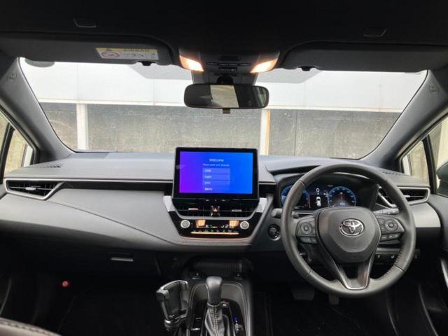 カローラツーリング ハイブリッドダブルバイビー　新品タイヤ／ディスプレイオーディオ１０．５インチ／トヨタセーフティセンス／車線逸脱防止支援システム／シート　ハーフレザー／パーキングアシスト　バックガイド／ヘッドランプ　ＬＥＤ　衝突被害軽減システム（4枚目）