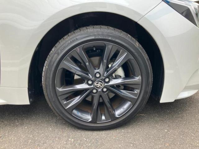 カローラツーリング ハイブリッドダブルバイビー　新品タイヤ／ディスプレイオーディオ１０．５インチ／トヨタセーフティセンス／車線逸脱防止支援システム／シート　ハーフレザー／パーキングアシスト　バックガイド／ヘッドランプ　ＬＥＤ　衝突被害軽減システム（18枚目）