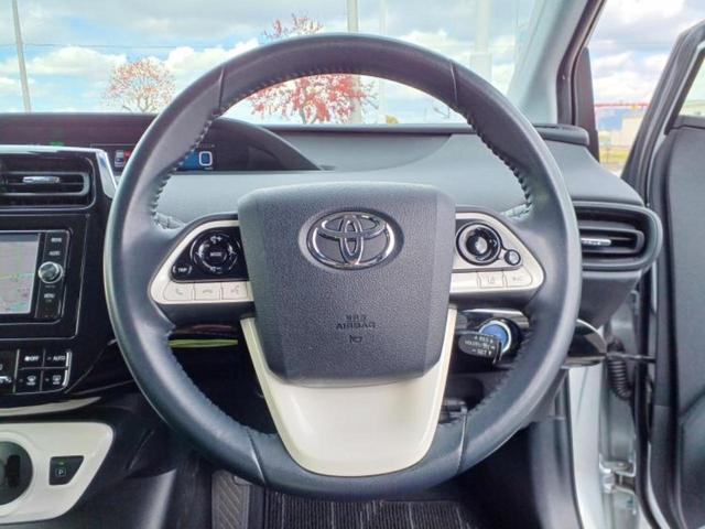 プリウス Ｓセーフティプラス　保証書／純正　ＳＤナビ／衝突安全装置／車線逸脱防止支援システム／パーキングアシスト　バックガイド／パーキングアシスト　自動操舵／ヘッドランプ　ＬＥＤ／Ｂｌｕｅｔｏｏｔｈ接続／ＥＴＣ　バックカメラ（32枚目）