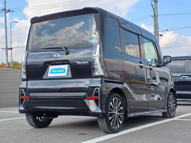 タント カスタムＲＳ　新品タイヤ／保証書／純正　ＳＤナビ／衝突安全装置／両側電動スライドドア／車線逸脱防止支援システム／シート　ハーフレザー／ドライブレコーダー　純正／ヘッドランプ　ＬＥＤ／ＥＴＣ／ＥＢＤ付ＡＢＳ　ドラレコ（3枚目）