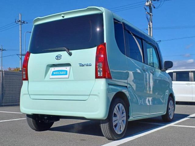 タント Ｘ　新品タイヤ／保証書／純正　ＳＤナビ／衝突安全装置／電動スライドドア／車線逸脱防止支援システム／ヘッドランプ　ＬＥＤ／ＥＴＣ／ＥＢＤ付ＡＢＳ／横滑り防止装置／アイドリングストップ／フルセグＴＶ（3枚目）