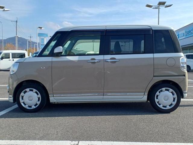 ムーヴキャンバス GメイクアップリミテッドSA3 保証書/純正 SDナビ/衝突安全装置/両側電動スライドドア/パノラマモニター/車線逸脱防止支援システム/ヘッドランプ LED/Bluetooth接続/EBD付ABS/横滑り防止装置 全周囲カメラ(2枚目)