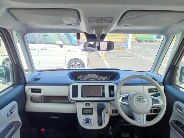 ムーヴキャンバス GメイクアップリミテッドSA3 保証書/純正 SDナビ/衝突安全装置/両側電動スライドドア/パノラマモニター/車線逸脱防止支援システム/ヘッドランプ LED/Bluetooth接続/EBD付ABS/横滑り防止装置 全周囲カメラ(4枚目)