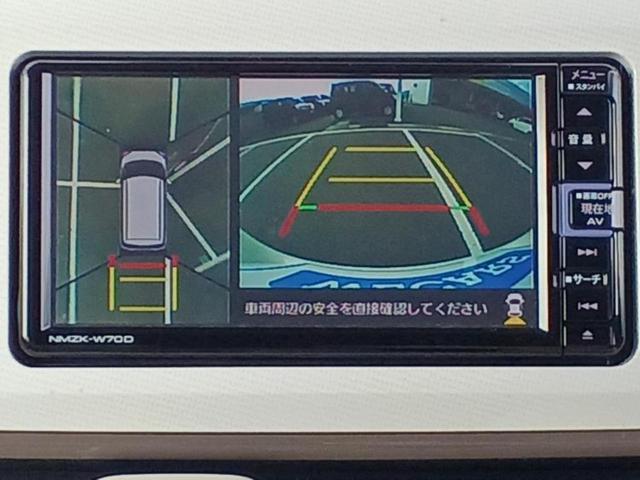 ムーヴキャンバス GメイクアップリミテッドSA3 保証書/純正 SDナビ/衝突安全装置/両側電動スライドドア/パノラマモニター/車線逸脱防止支援システム/ヘッドランプ LED/Bluetooth接続/EBD付ABS/横滑り防止装置 全周囲カメラ(11枚目)