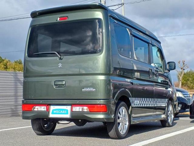 エブリイワゴン ＰＺターボスペシャル　新品タイヤ／保証書／ディスプレイオーディオ／デュアルカメラブレーキサポート（スズキ）／両側電動スライドドア／ドライブレコーダー　社外／ヘッドランプ　ＨＩＤ／Ｂｌｕｅｔｏｏｔｈ接続／ＥＴＣ　バックカメラ（3枚目）