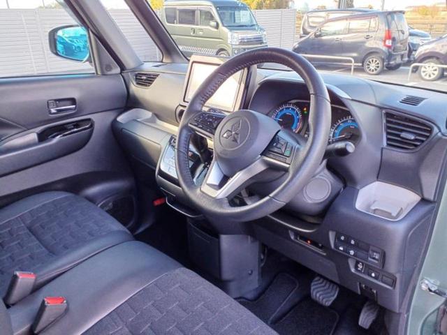 デリカミニ Ｇプレミアム　新品タイヤ／保証書／社外　９インチ　ＳＤナビ／デジタルインナーミラー／衝突安全装置／両側電動スライドドア／シートヒーター／全方位モニター／車線逸脱防止支援システム／ドライブレコーダー　社外　ドラレコ（30枚目）