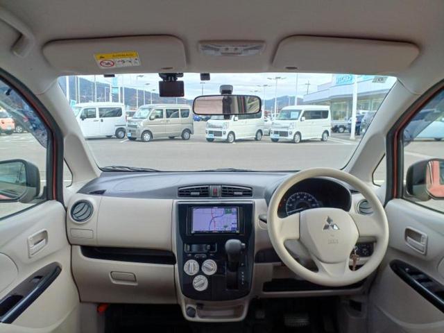 ｅＫワゴン Ｅ　ｅ－アシスト　社外　ＳＤナビ／シートヒーター　運転席／ＥＴＣ／ＥＢＤ付ＡＢＳ／横滑り防止装置／バックモニター／ワンセグＴＶ／エアバッグ　運転席／エアバッグ　助手席／パワーウインドウ／キーレスエントリー　バックカメラ（4枚目）