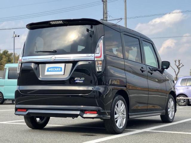 ソリオ ハイブリッドＭＺ　純正　８インチ　ナビ／衝突安全装置／両側電動スライドドア／シートヒーター　前席／全方位モニター／車線逸脱防止支援システム／ヘッドランプ　ＬＥＤ／ＵＳＢジャック／Ｂｌｕｅｔｏｏｔｈ接続／ＥＴＣ（3枚目）