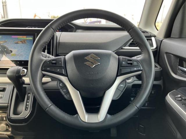 ソリオ ハイブリッドＭＺ　純正　８インチ　ナビ／衝突安全装置／両側電動スライドドア／シートヒーター　前席／全方位モニター／車線逸脱防止支援システム／ヘッドランプ　ＬＥＤ／ＵＳＢジャック／Ｂｌｕｅｔｏｏｔｈ接続／ＥＴＣ（15枚目）