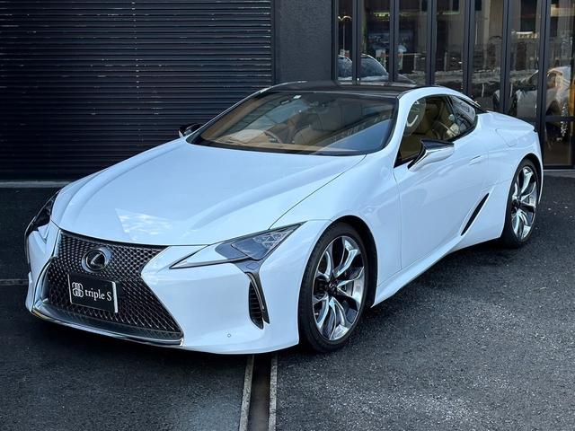 ＬＣ ＬＣ５００　Ｓパッケージ　２１インチアルミホイール　３眼ＬＥＤヘッドライト　カーボンルーフ　カーボンスカッフプレート　アルカンターラコンビシート　マークレビンソン（7枚目）