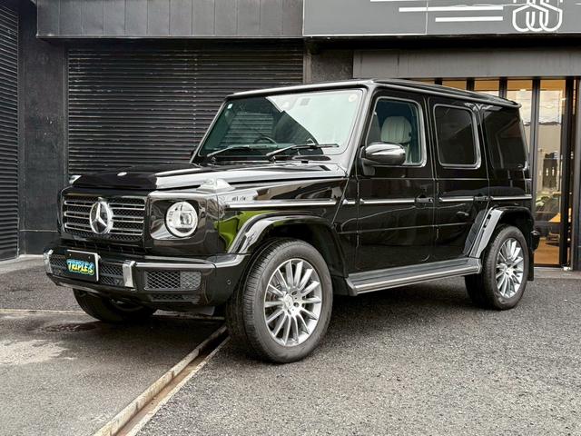 Gクラス G400d ラグジュアリーパッケージ マニファクトゥーア ホワイトレザーシート ブルメスター サンルール ディーラー車 右ハンドル(34枚目)