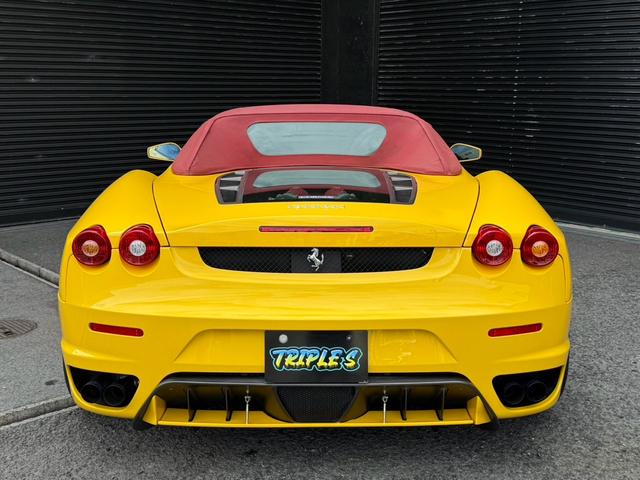 F430スパイダー ディーラー車 左ハンドル ハーマンエアロ ローダウン ハイパーフォージドアルミ カーボンブレーキ レッドキャリパー 大西ヒートマジックエキマニ 大西ヒートマジックチタンマフラー ヘッドライトスモーク(16枚目)
