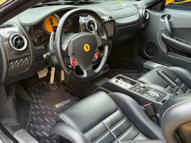 F430スパイダー ディーラー車 左ハンドル ハーマンエアロ ローダウン ハイパーフォージドアルミ カーボンブレーキ レッドキャリパー 大西ヒートマジックエキマニ 大西ヒートマジックチタンマフラー ヘッドライトスモーク(25枚目)