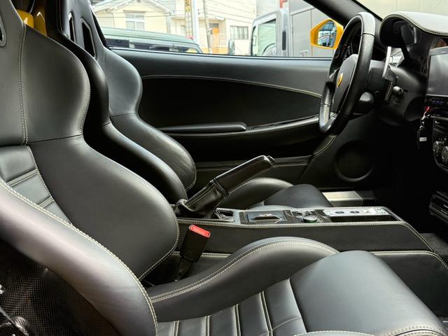 F430スパイダー ディーラー車 左ハンドル ハーマンエアロ ローダウン ハイパーフォージドアルミ カーボンブレーキ レッドキャリパー 大西ヒートマジックエキマニ 大西ヒートマジックチタンマフラー ヘッドライトスモーク(29枚目)