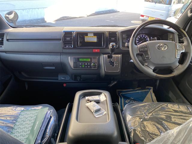 ハイエースバン ロングスーパーGL ダークプライムS パノラミックビュー オートスライドドア デジタルインナーミラー クリランスソナー 全周囲カメラ 限定車 アニバーサリーステップ LEDヘッドライト助手席SRSプリテンショナー(10枚目)