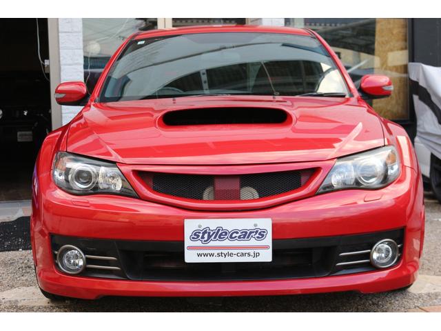 インプレッサ WRX STi ☆6速ミッション☆ナルディステアリング☆4WD☆RAYSボルクレーシングRE30☆5Jigenマフラー☆プッシュスタート&スマートキー☆ETC☆スペアタイヤ☆ナビテレビ(9枚目)