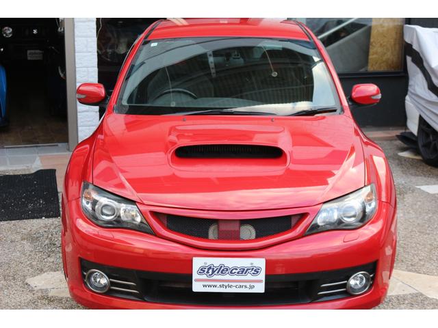 インプレッサ WRX STi ☆6速ミッション☆ナルディステアリング☆4WD☆RAYSボルクレーシングRE30☆5Jigenマフラー☆プッシュスタート&スマートキー☆ETC☆スペアタイヤ☆ナビテレビ(10枚目)