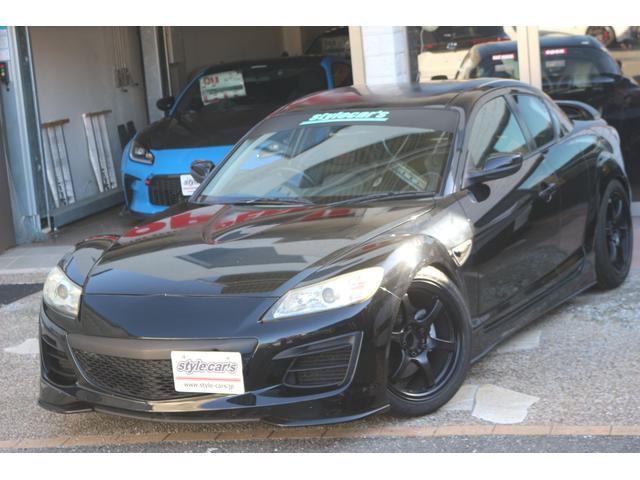 RX-8 タイプRS ☆6速ミッション☆2名公認☆BLITZ車高調☆RAYSグラムライツアルミホイール☆純正RECAROシート☆(2枚目)