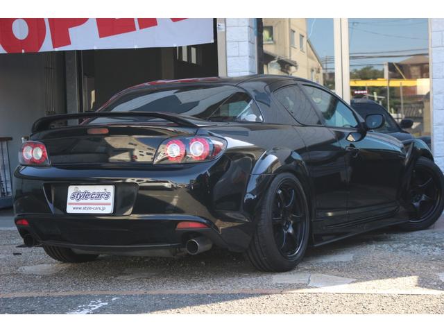 RX-8 タイプRS ☆6速ミッション☆2名公認☆BLITZ車高調☆RAYSグラムライツアルミホイール☆純正RECAROシート☆(9枚目)