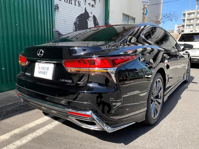 LS500・Fスポーツ・マクレビ・モデリスタ・赤革(4枚目)