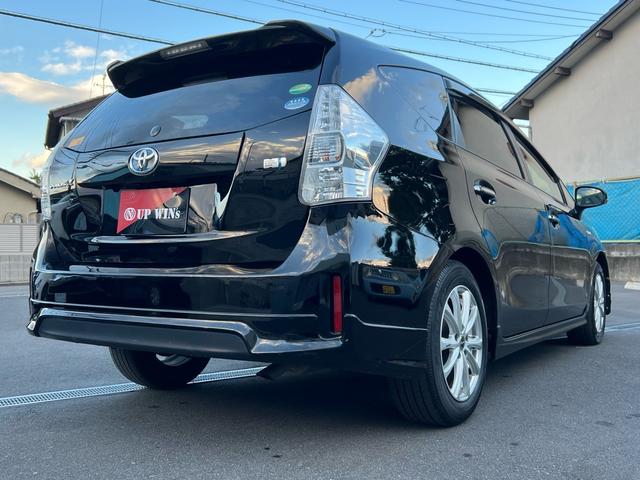 プリウスアルファ Ｇ　チューン　ブラック　パノラマルーフ／モデリスタエアロ／地デジＴＶ／ＥＴＣ／ＬＥＤヘッドライト／ハーフレザーシート（28枚目）