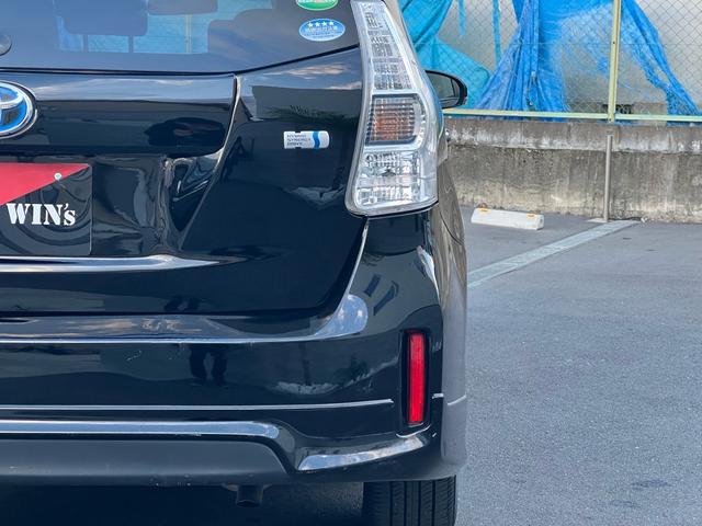 プリウスアルファ Ｇ　チューン　ブラック　パノラマルーフ／モデリスタエアロ／地デジＴＶ／ＥＴＣ／ＬＥＤヘッドライト／ハーフレザーシート（30枚目）