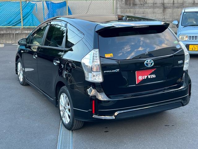 プリウスアルファ Ｇ　チューン　ブラック　パノラマルーフ／モデリスタエアロ／地デジＴＶ／ＥＴＣ／ＬＥＤヘッドライト／ハーフレザーシート（36枚目）