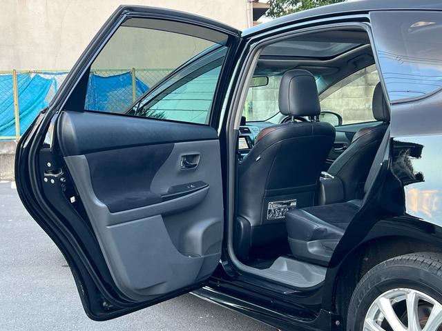 プリウスアルファ Ｇ　チューン　ブラック　パノラマルーフ／モデリスタエアロ／地デジＴＶ／ＥＴＣ／ＬＥＤヘッドライト／ハーフレザーシート（68枚目）