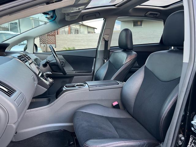 プリウスアルファ Ｇ　チューン　ブラック　パノラマルーフ／モデリスタエアロ／地デジＴＶ／ＥＴＣ／ＬＥＤヘッドライト／ハーフレザーシート（77枚目）