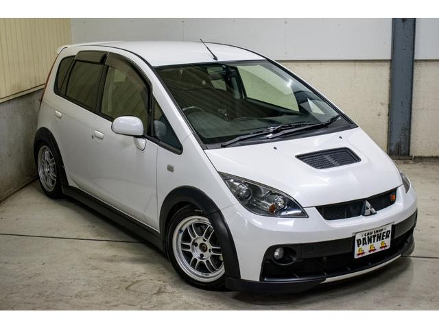 コルト ラリーアート　バージョンＲ　新品車高調　ＥＮＫＥＩ軽量ＡＷ　レカロシート　柿本マフラー　Ｂｌｕｅｔｏｏｔｈマルチオーディオ　ＥＴＣ（3枚目）