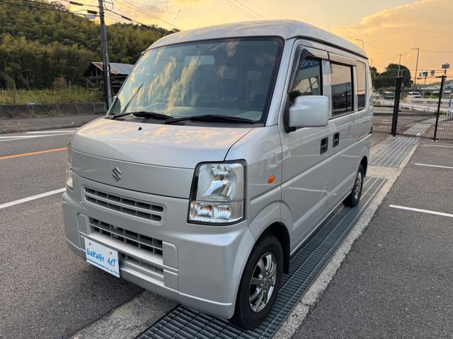 エブリイ ジョインターボ イモビライザー オートエアコン パワーウィンドゥ 運転席助手席エアバック ターボ 電動格納ドアミラー 運転席エアバッグ パワーステアリング 衝突安全ボディ ABS スライドドア ETC装備(2枚目)