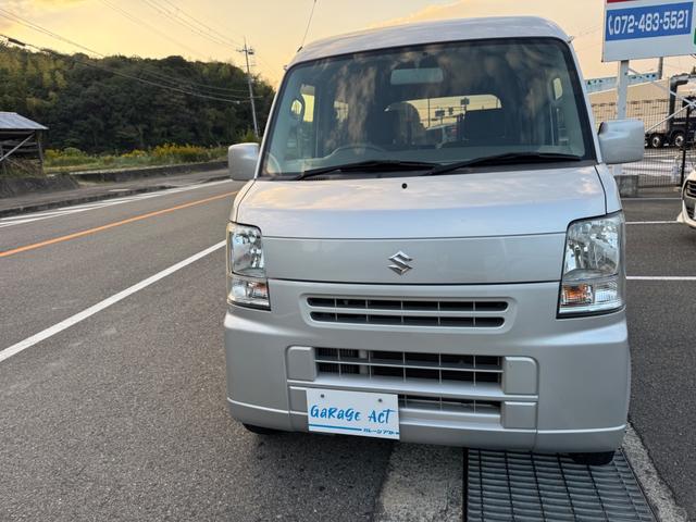 エブリイ ジョインターボ イモビライザー オートエアコン パワーウィンドゥ 運転席助手席エアバック ターボ 電動格納ドアミラー 運転席エアバッグ パワーステアリング 衝突安全ボディ ABS スライドドア ETC装備(4枚目)