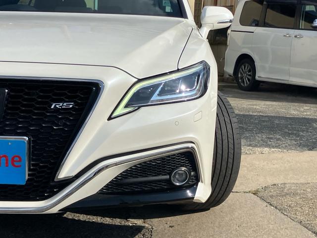 クラウンハイブリッド RSアドバンス ユーザー買取車両 18インチOPアルミ 黒革シート メーカーナビ バックカメラ デジタルインナーミラー ドラレコ ブラインドスポットモニター ヘッドアップディスプレイ クルーズコントロール(3枚目)