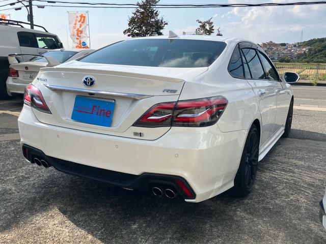 クラウンハイブリッド RSアドバンス ユーザー買取車両 18インチOPアルミ 黒革シート メーカーナビ バックカメラ デジタルインナーミラー ドラレコ ブラインドスポットモニター ヘッドアップディスプレイ クルーズコントロール(10枚目)