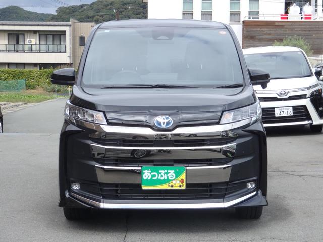 ノア ハイブリッドＳ－Ｚ　禁煙車　４ＷＤ　純正１０型ＤＡ　後席モニター　ＥＴＣ　Ｂカメラ　ワンオーナー車　クルコン　ＬＥＤオートライト　フォグライト　両側パワスラ　ステリモ　ハーフレザーシート　Ｆ席シートヒーター（3枚目）