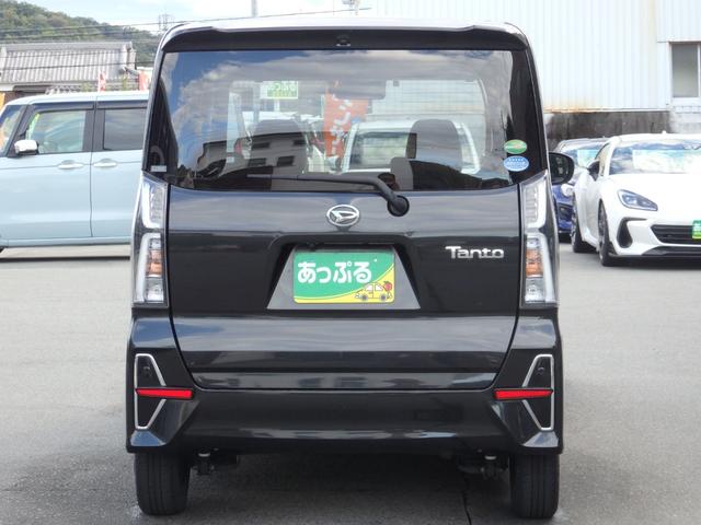 タント カスタムＸ　純正９型ナビ　ドラレコ　ＥＴＣ　両パワ　衝突軽減Ｂ　横滑り防止　Ｃソナー　スマートキー　Ｐスタート　ＬＥＤオートライト　ＬＥＤフォグライト　ステリモ　ハーフレザーシート　純正１４ＡＷ（4枚目）
