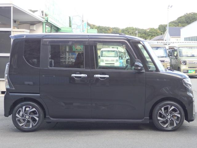 タント カスタムＸ　純正９型ナビ　ドラレコ　ＥＴＣ　両パワ　衝突軽減Ｂ　横滑り防止　Ｃソナー　スマートキー　Ｐスタート　ＬＥＤオートライト　ＬＥＤフォグライト　ステリモ　ハーフレザーシート　純正１４ＡＷ（5枚目）