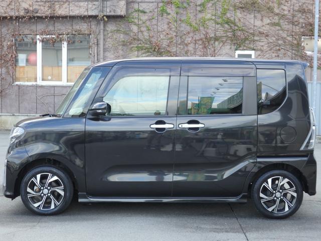 タント カスタムＸ　純正９型ナビ　ドラレコ　ＥＴＣ　両パワ　衝突軽減Ｂ　横滑り防止　Ｃソナー　スマートキー　Ｐスタート　ＬＥＤオートライト　ＬＥＤフォグライト　ステリモ　ハーフレザーシート　純正１４ＡＷ（6枚目）